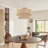 24" 6-Light Dimmable Drum Chandelier-1406308344-1406308345