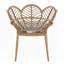 Ensemble de 2 chaises d'extérieur en osier