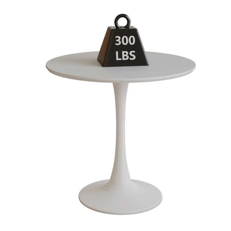31.5" White Round Dining Table (Only Tables, No Chairs)