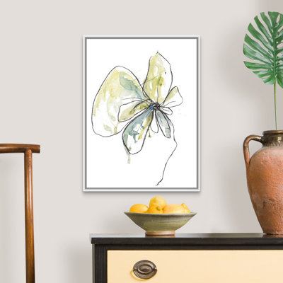 Reproduction d’art sur toile, "citron modern Botanical" par Jan Weiss
