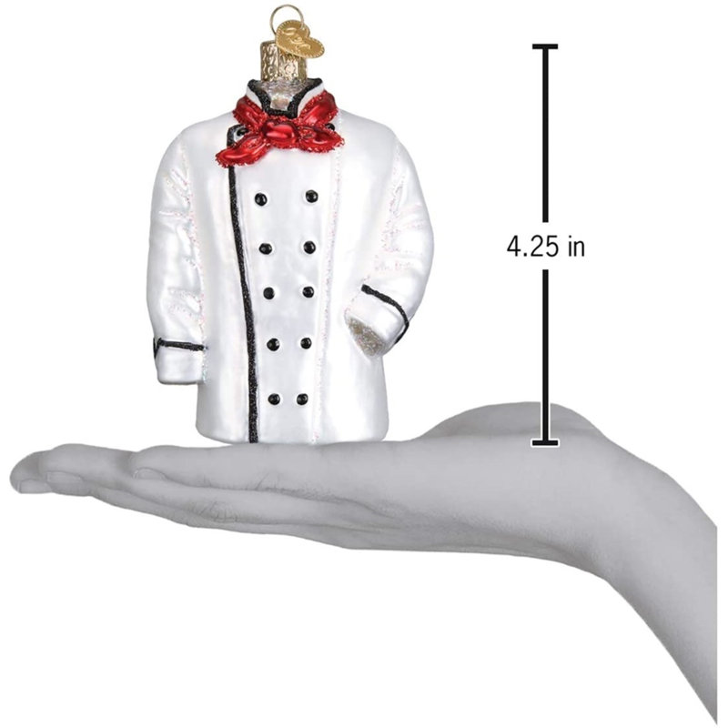 Ornement figurine suspendu pour manteau de chef