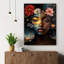 Art mural en verre trempé femme afro-américaine-130112810