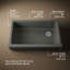 Whitehaven® Self-Trimming 36" L x 22" W Farmhouse Kitchen Sink-9078551