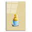  «Duckling In Blue Cup» par Svetlana Aleynikova, art mural en verre acrylique-1689286021