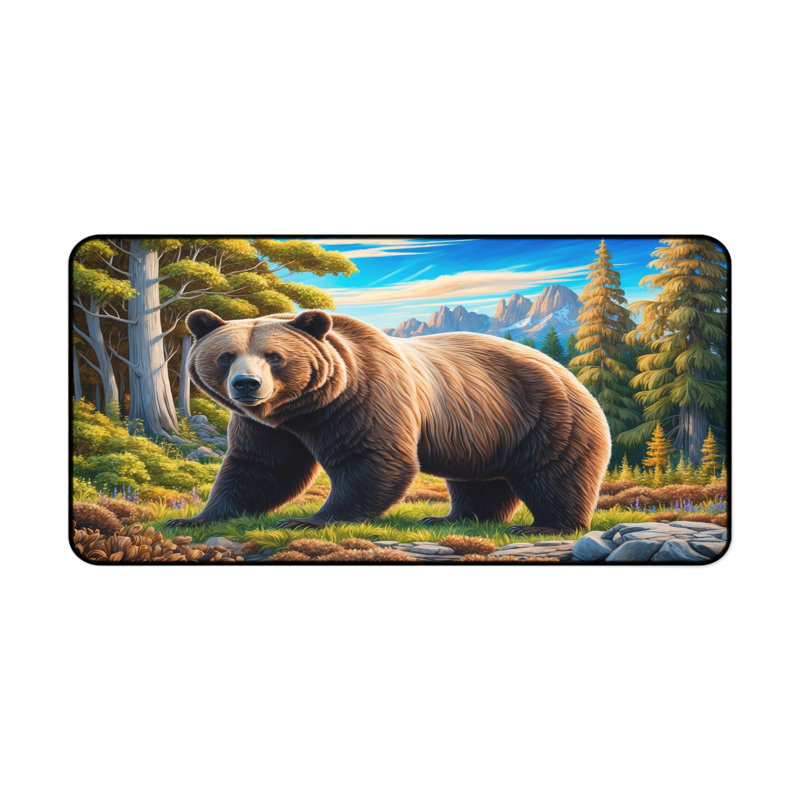 Polyester Desk Pad, 14.4x12.1