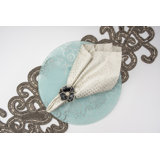 Lace Motif Hand Beaded Runner (available in Large and Small Sizes)
