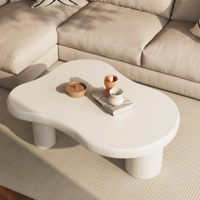 Cloud-Shaped Wooden Coffee Table for Living Room – 39