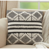 Kema Collection Pom-poms Cotton Throw Pillow