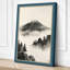 Mountain Above the Mist Japandi - Wrapped Canvas-56407630-56407635