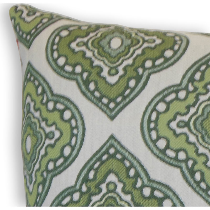Coussin Elige, Hauteur (26 po) x largeur (26 po), Vert