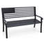Banc de jardin en métal Lisinces