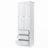 Tall Storage Cabinet With Three Drawers-1281329760