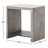 Fabria Concrete Top End Table-737148871