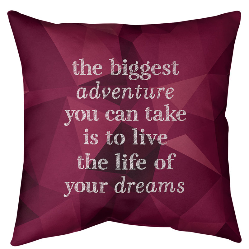 Coussin de sol, 40 po x 40 po, Pourpre / Pourpre foncé