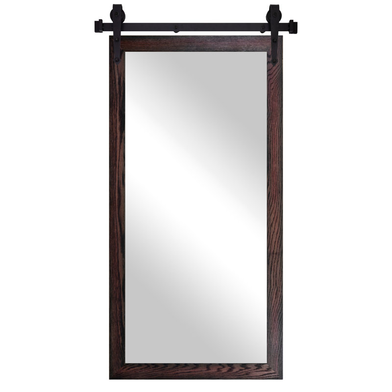 Miroir Rayne Miroirs Ozark, Cerise noir, 62 po x 33 po