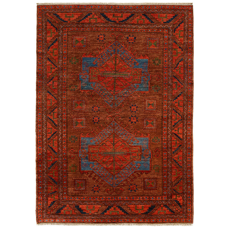 Brilliant Red Serapi 5'9" x 7'11"