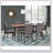 Carson Carrington Extension Leaf Dining Table, For Versatile And Stylish Dining Spaces.