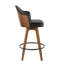 Tabouret de comptoir pivotant de 26 po Murrieta-32650384
