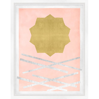 Metallic Forms 1 Print