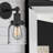 Centralhatchee Steel Armed Sconce-534600521