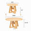 Table de salle à manger extensible ronde à ovale de 150 cm avec rallonge amovible, table de cuisine en bois naturel pour 4 à 6 personnes, accents en rotin