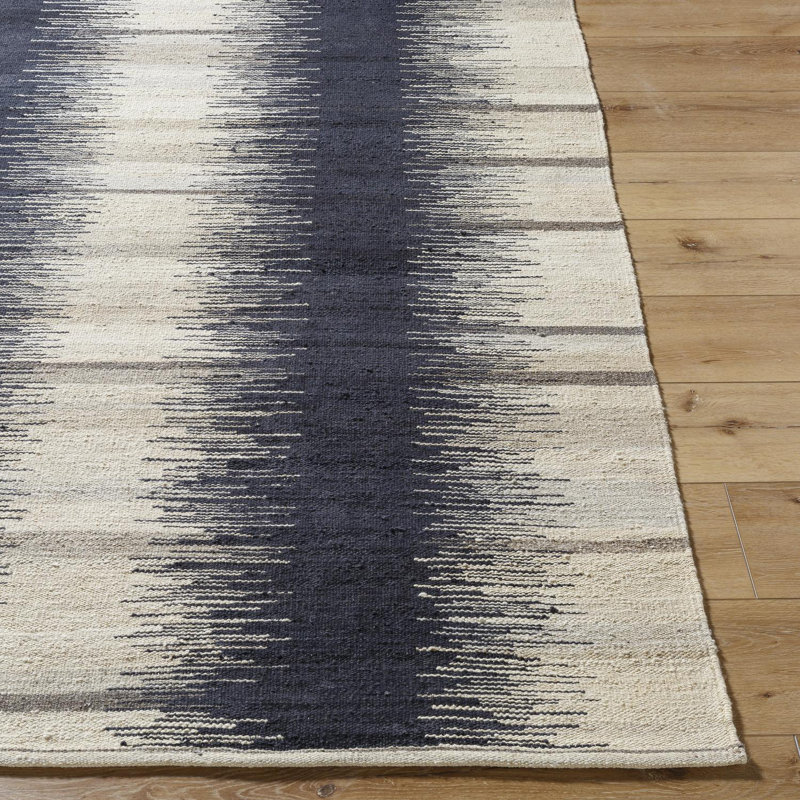 Tapis rustique tissé à la main Iyonnie, Rectangle 2 pi x 3 pi