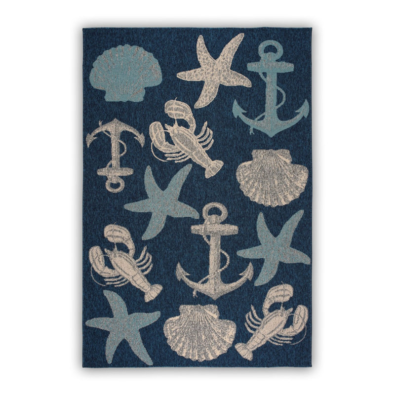 Tapis intérieur / extérieur Ruprecht, Rectangle 5 pi 1 po x 7 pi 7 po