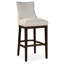 Upholstered Bar Stool with Solid Wood Frame-940565545