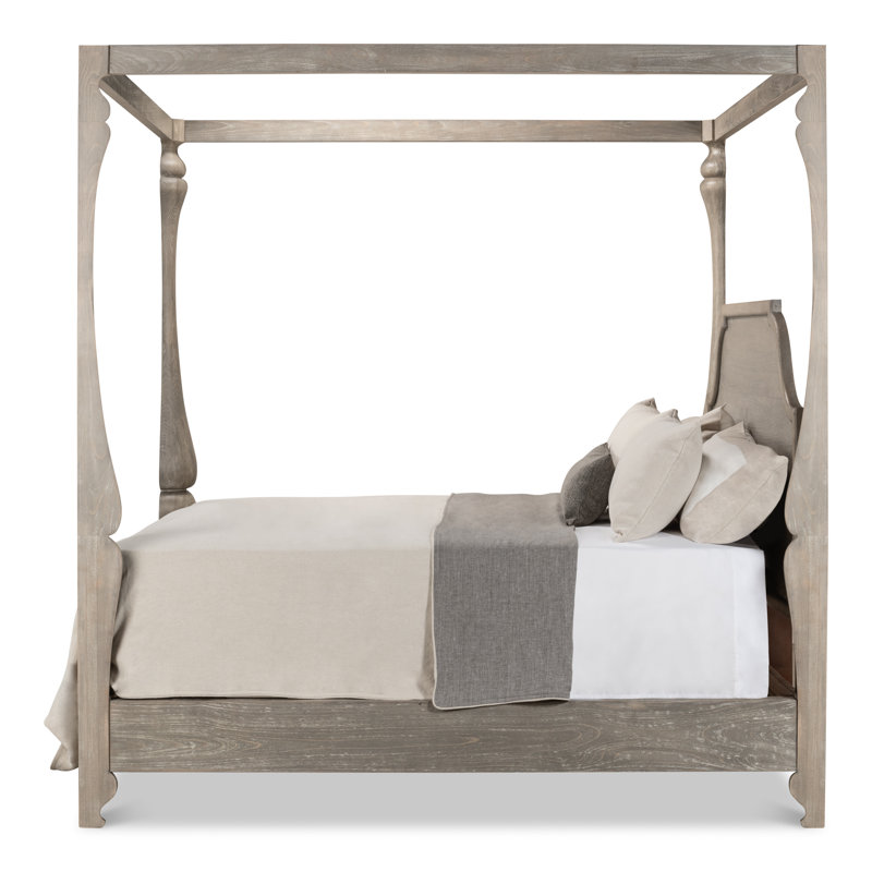 Madeline Solid Wood Canopy Bed