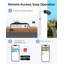 8CH DVR Security Cameras System with 1TB HDD, 4 Outdoor Bullet Cameras, Motion Detection