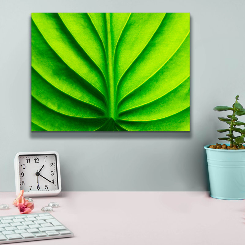 «Green Design 2» par Photoinc Studio, art mural sur toile, H 12 po x l 16 po x P 0,75 po