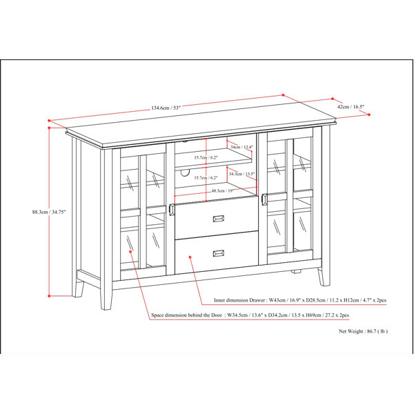 Dimensions du produit