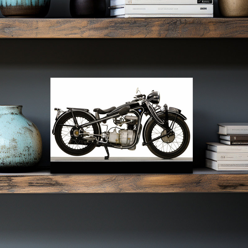 «1935 Bmw 198Cc R2 Classic Abstract Landscape Nature», art mural, H 12 po x l 18 po