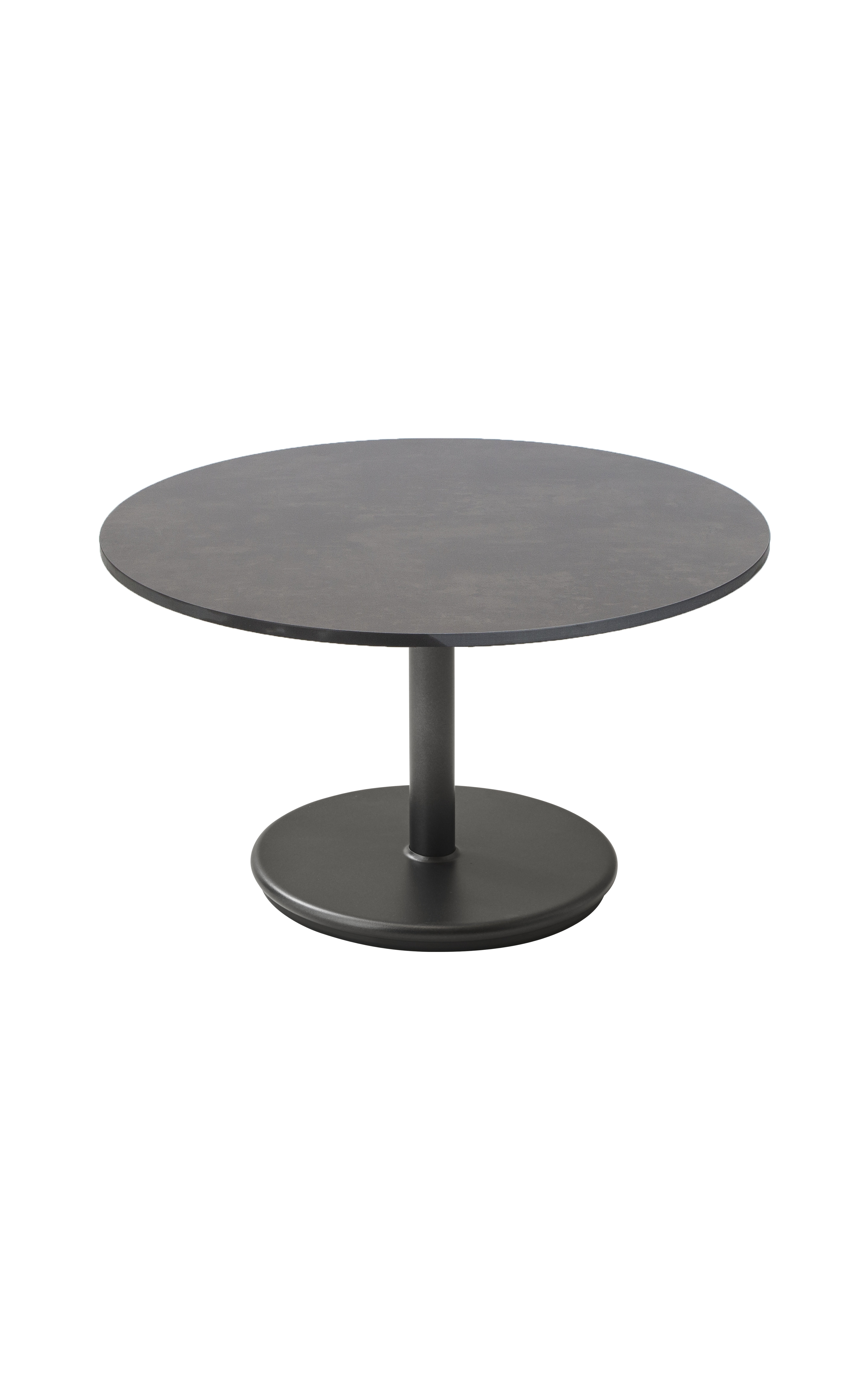 Caneline Go Round Coffee Table Small Lava Gray/Dark Gray Wayfair