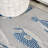 Sabinal Modern Fish High-Low Gray/Navy Indoor/Outdoor Rug-602338927