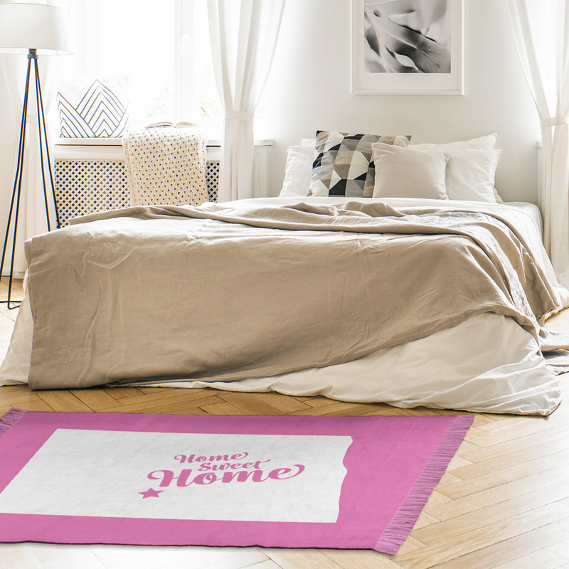 Tapis zone rose bismarck the home