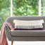 Housse de coussin décoratif contemporaine 100% coton à franges Color Block-597759241-636932944