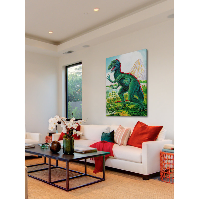 Ceratosaurus by Curtis - Wrapped Canvas Print, 46 cm H x 30 cm W