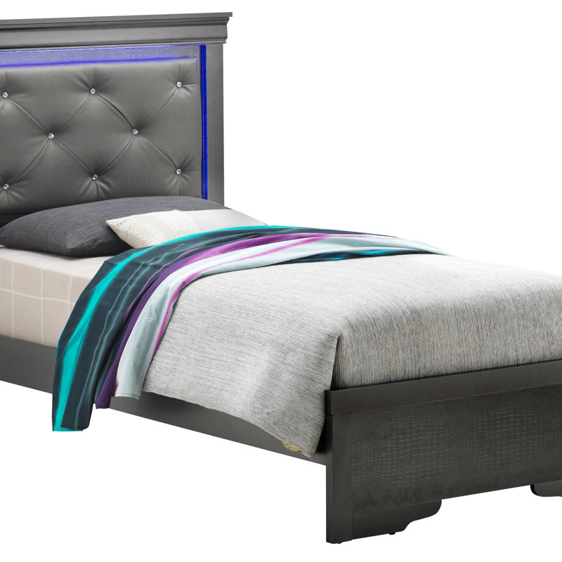 Lit Lorana G6500C-TB3, Noir, Simple