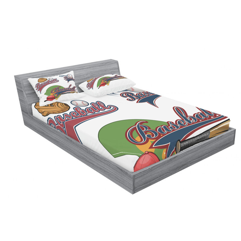 Microfiber Sheet Set, Full Sheet Set with Fitted Sheet