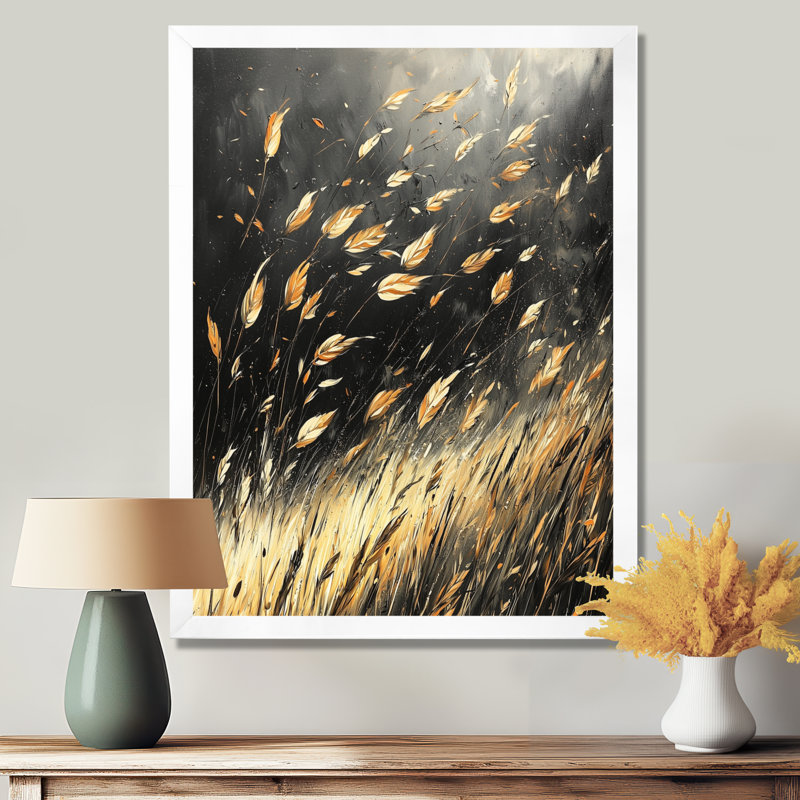 Karly - paysages, impressions sur toile, H 40 po x l 30 po, Blanc, Picture Framed