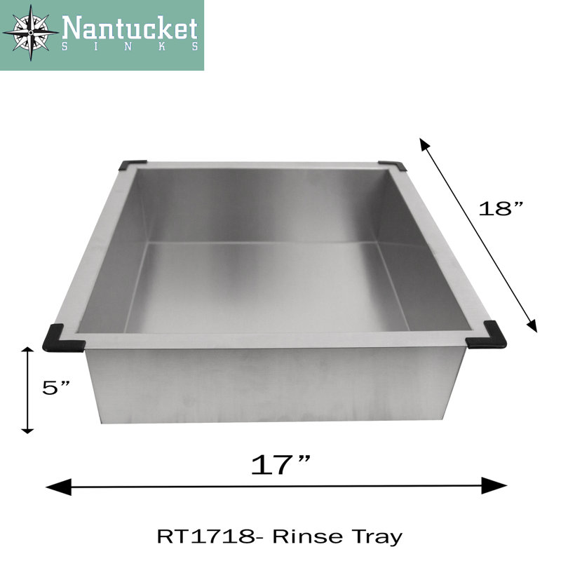 Pro Series Stainless Steel Rinse Tray