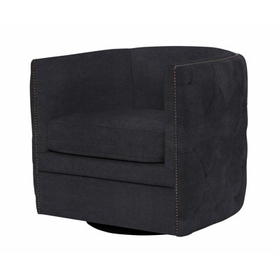 Palazzo 31.5'' Wide Tufted Swivel Barrel Chair