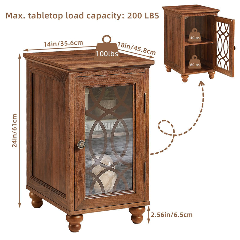End Table, Brown