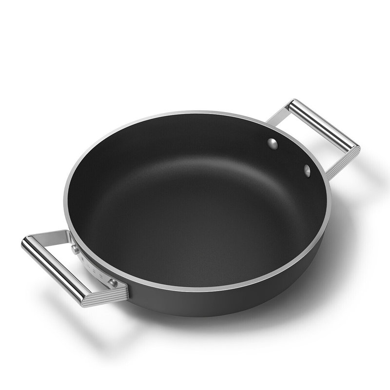 Poêle profonde antiadhésive Smeg 28 cm