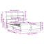 Bookcase Bed Without Mattress Solid Wood Pine-605058224