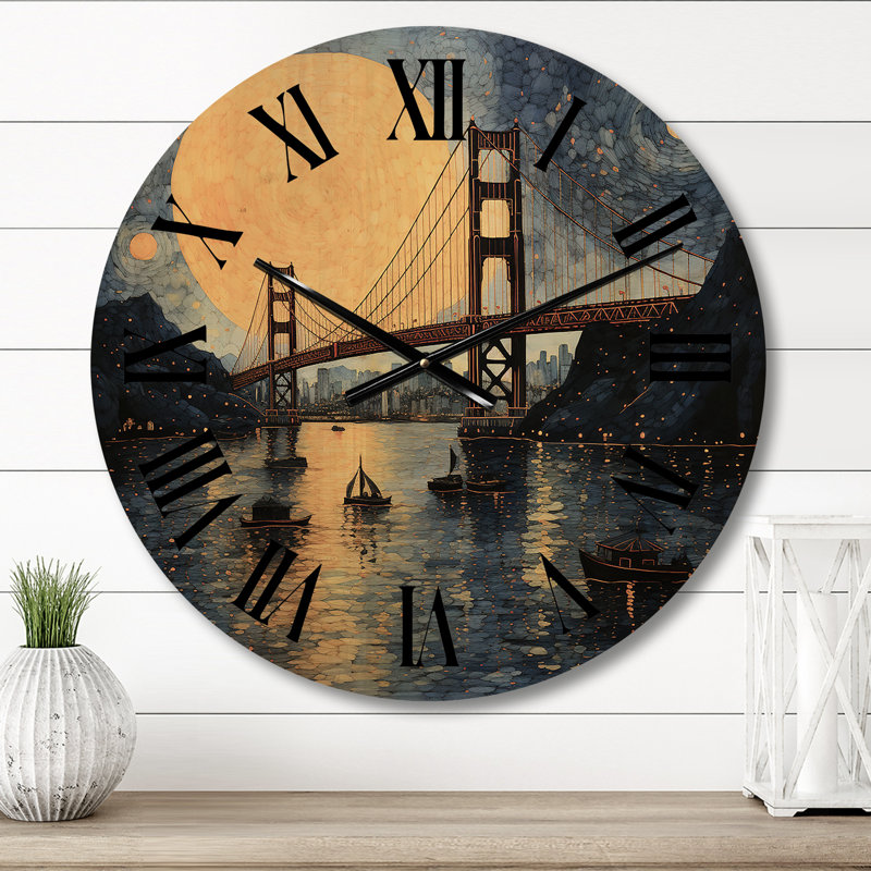 Horloge murale Koryna, Moyenne