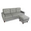 Pisa-Small 3 Seater Corner Sofa with Reversible Chaise - Woven Fabric-2120396221-2120396218