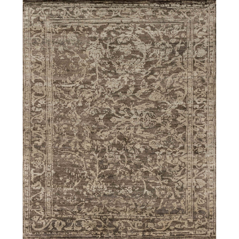 Viscose Oriental Indoor Rug, Rectangle 2' x 3'