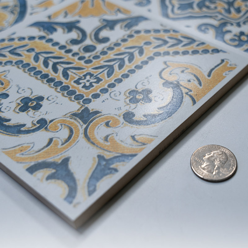 Bari 12''x 12'' Ceramic Patterned Wall & Floor Tile